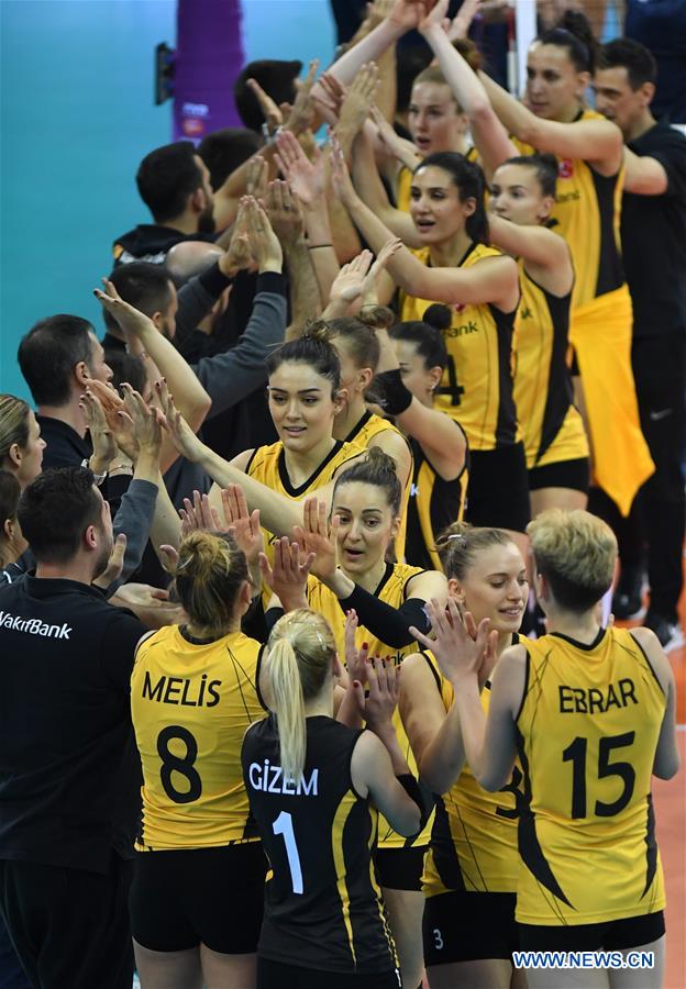 (SP)CHINA-SHAOXING-VOLLEYBALL-WOMEN'S CLUB WORLD CHAMPIONSHIP (CN)