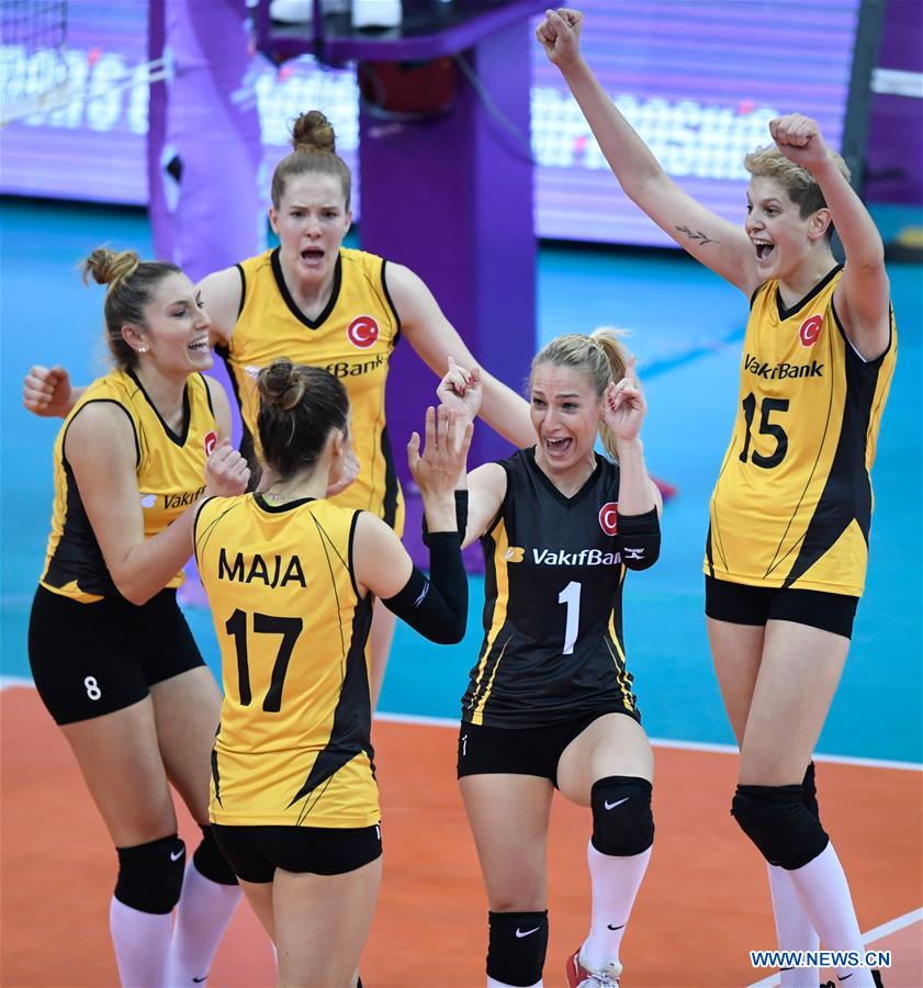 (SP)CHINA-SHAOXING-VOLLEYBALL-WOMEN'S CLUB WORLD CHAMPIONSHIP (CN)