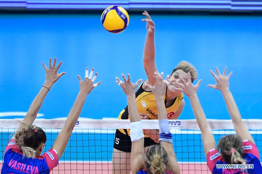 (SP)CHINA-SHAOXING-VOLLEYBALL-WOMEN'S CLUB WORLD CHAMPIONSHIP (CN)