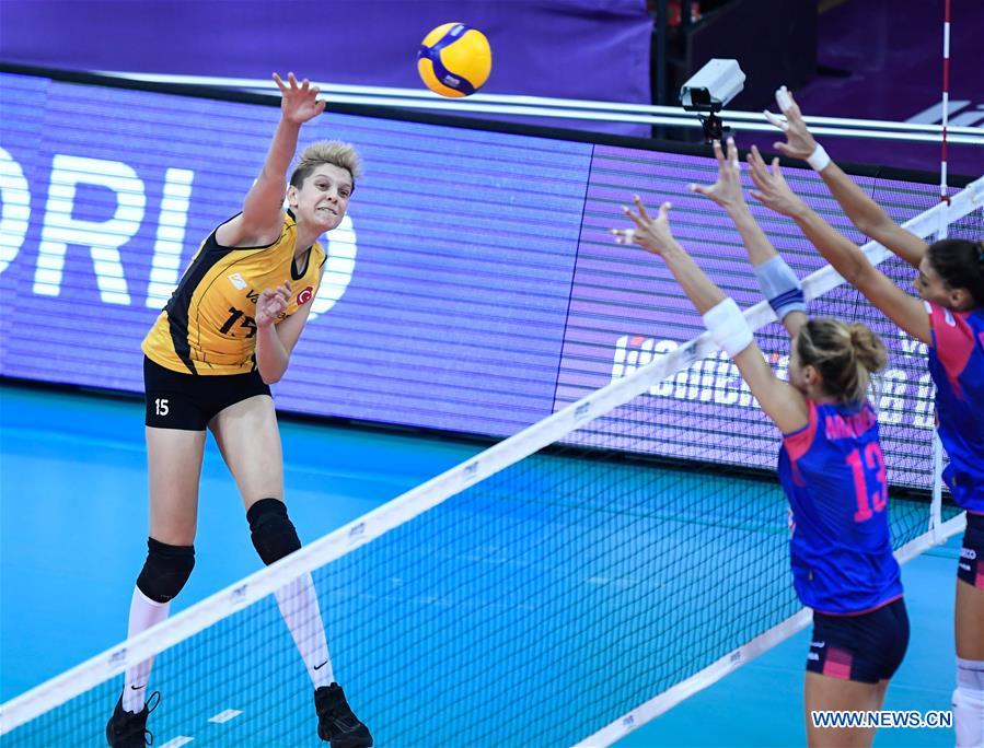 (SP)CHINA-SHAOXING-VOLLEYBALL-WOMEN'S CLUB WORLD CHAMPIONSHIP (CN)