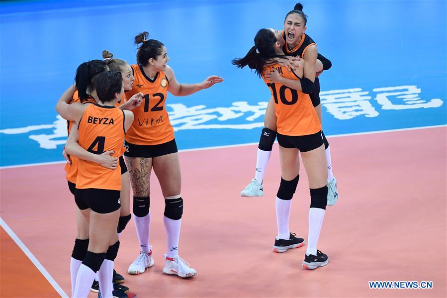 (SP)CHINA-SHAOXING-VOLLEYBALL-WOMEN'S CLUB WORLD CHAMPIONSHIP (CN)