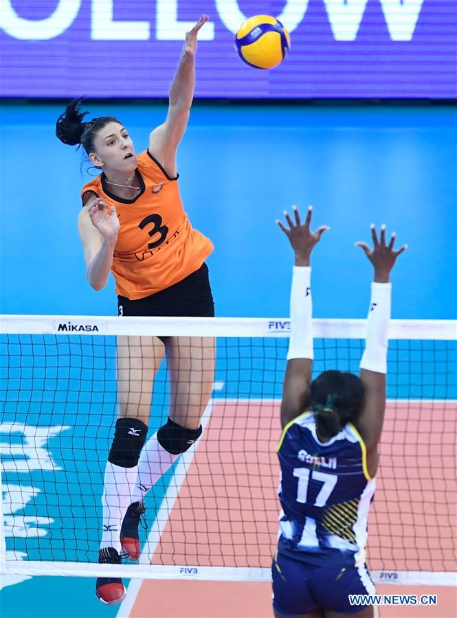 (SP)CHINA-SHAOXING-VOLLEYBALL-WOMEN'S CLUB WORLD CHAMPIONSHIP (CN)