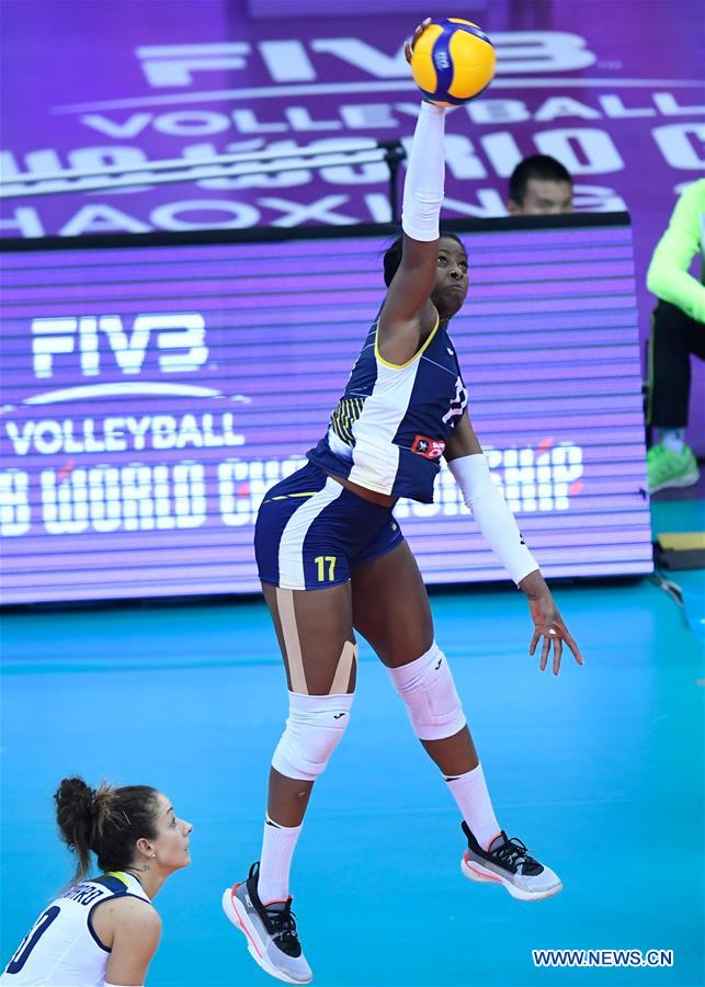 (SP)CHINA-SHAOXING-VOLLEYBALL-WOMEN'S CLUB WORLD CHAMPIONSHIP (CN)