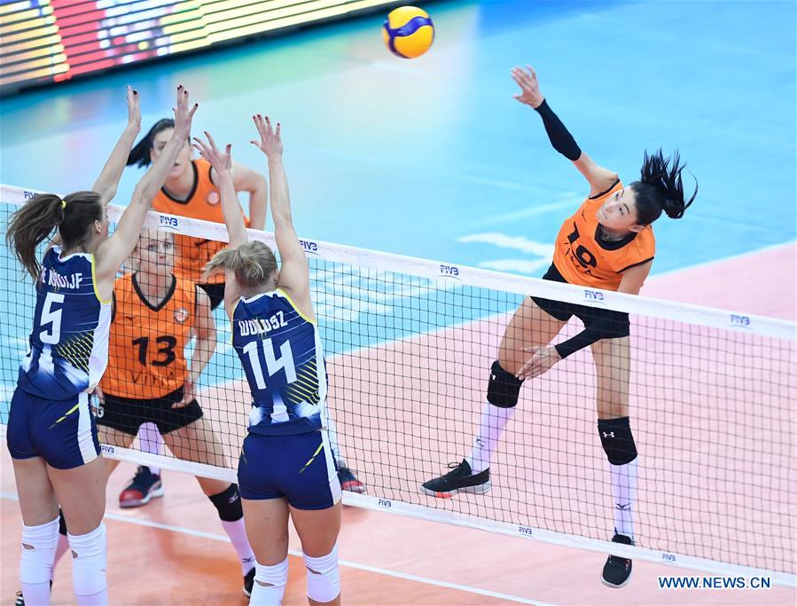 (SP)CHINA-SHAOXING-VOLLEYBALL-WOMEN'S CLUB WORLD CHAMPIONSHIP (CN)