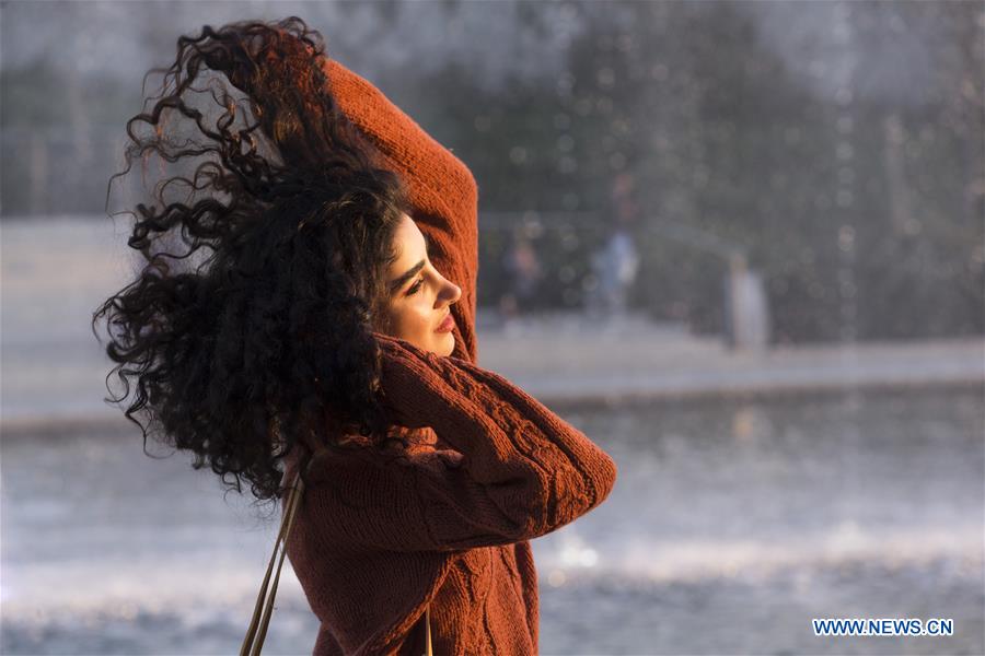 GREECE-ATHENS-CHRISTMAS-DECORATION