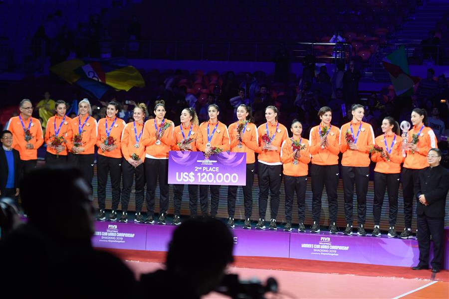 (SP)CHINA-SHAOXING-VOLLEYBALL-WOMEN'S CLUB WORLD CHAMPIONSHIP (CN)