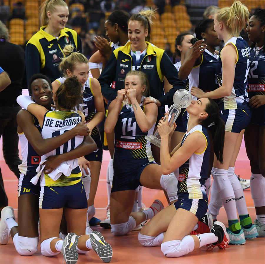 (SP)CHINA-SHAOXING-VOLLEYBALL-WOMEN'S CLUB WORLD CHAMPIONSHIP (CN)