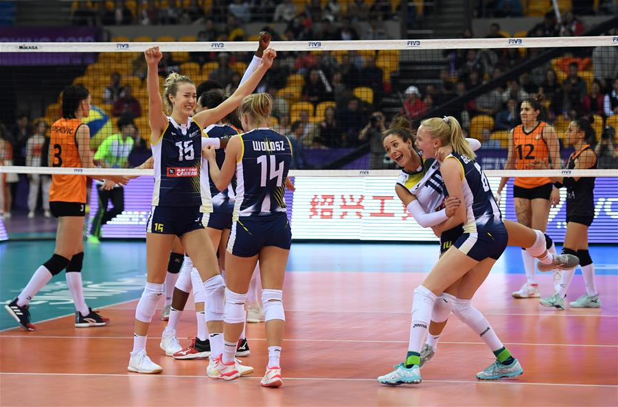 (SP)CHINA-SHAOXING-VOLLEYBALL-WOMEN'S CLUB WORLD CHAMPIONSHIP (CN)
