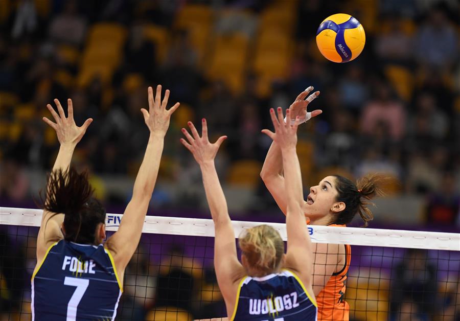(SP)CHINA-SHAOXING-VOLLEYBALL-WOMEN'S CLUB WORLD CHAMPIONSHIP (CN)