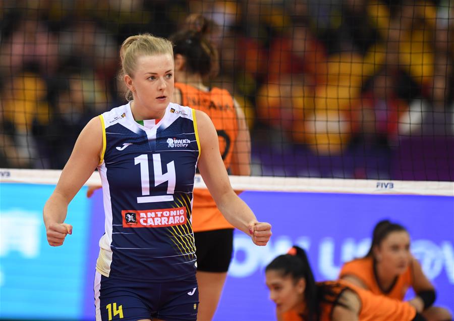 (SP)CHINA-SHAOXING-VOLLEYBALL-WOMEN'S CLUB WORLD CHAMPIONSHIP (CN)