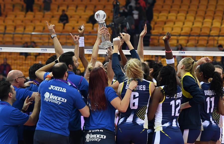 (SP)CHINA-SHAOXING-VOLLEYBALL-WOMEN'S CLUB WORLD CHAMPIONSHIP (CN)