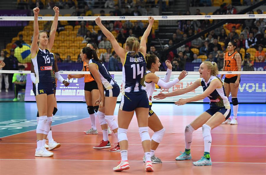 (SP)CHINA-SHAOXING-VOLLEYBALL-WOMEN'S CLUB WORLD CHAMPIONSHIP (CN)