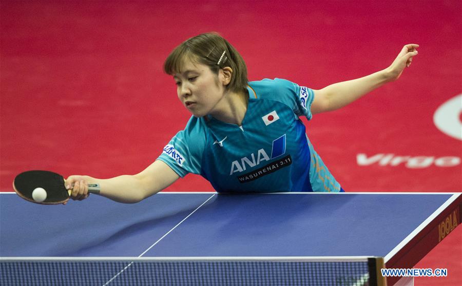 (SP)CANADA-MARKHAM-TABLE TENNIS-ITTF CHALLENGE PLUS-NORTH AMERICAN OPEN-WOMEN'S SINGLES FINAL