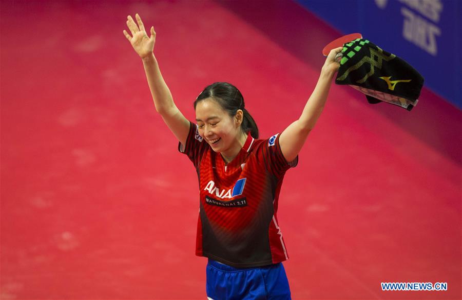 (SP)CANADA-MARKHAM-TABLE TENNIS-ITTF CHALLENGE PLUS-NORTH AMERICAN OPEN-WOMEN'S SINGLES FINAL