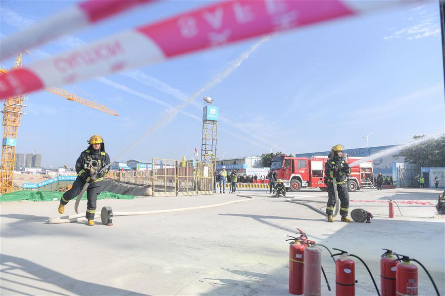CHINA-FUJIAN-QUANZHOU-FIRE DRILL (CN)