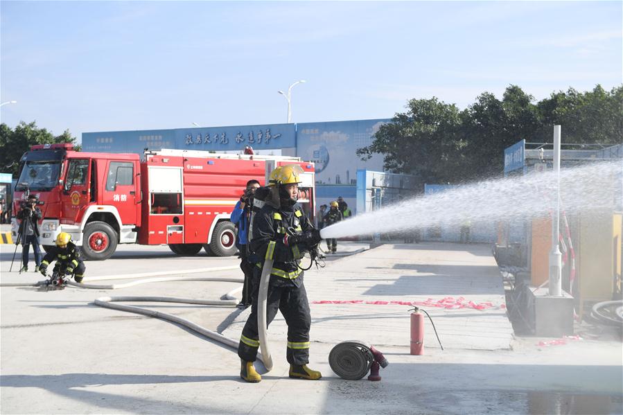 CHINA-FUJIAN-QUANZHOU-FIRE DRILL (CN)