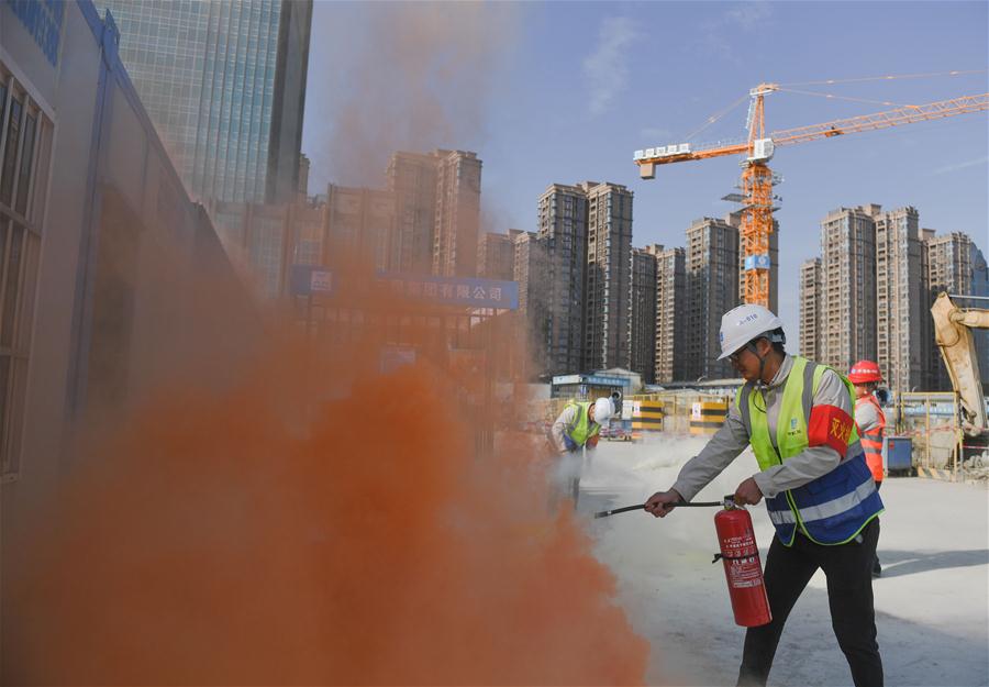 CHINA-FUJIAN-QUANZHOU-FIRE DRILL (CN)