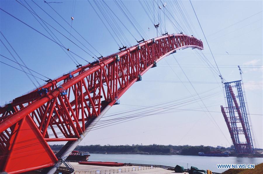 CHINA-GUANGXI-GUIGANG-THIRD PINGNAN BRIDGE-CONSTRUCTION (CN)