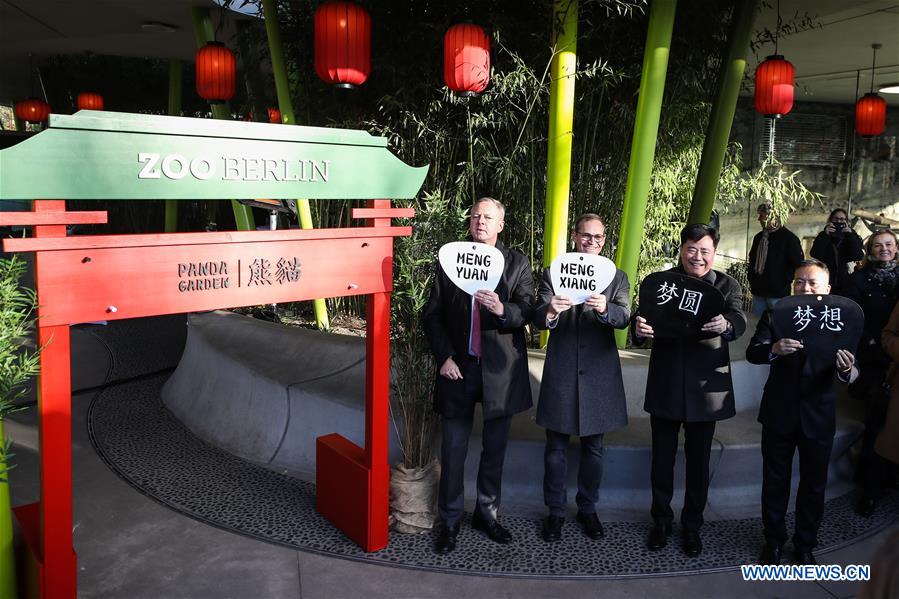 GERMANY-BERLIN-TWIN PANDA NEWBORNS-NAMES