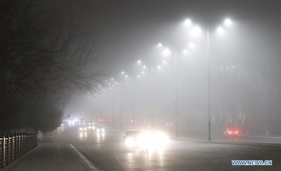 UZBEKISTAN-TASHKENT-HEAVY FOG