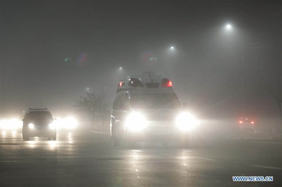 UZBEKISTAN-TASHKENT-HEAVY FOG