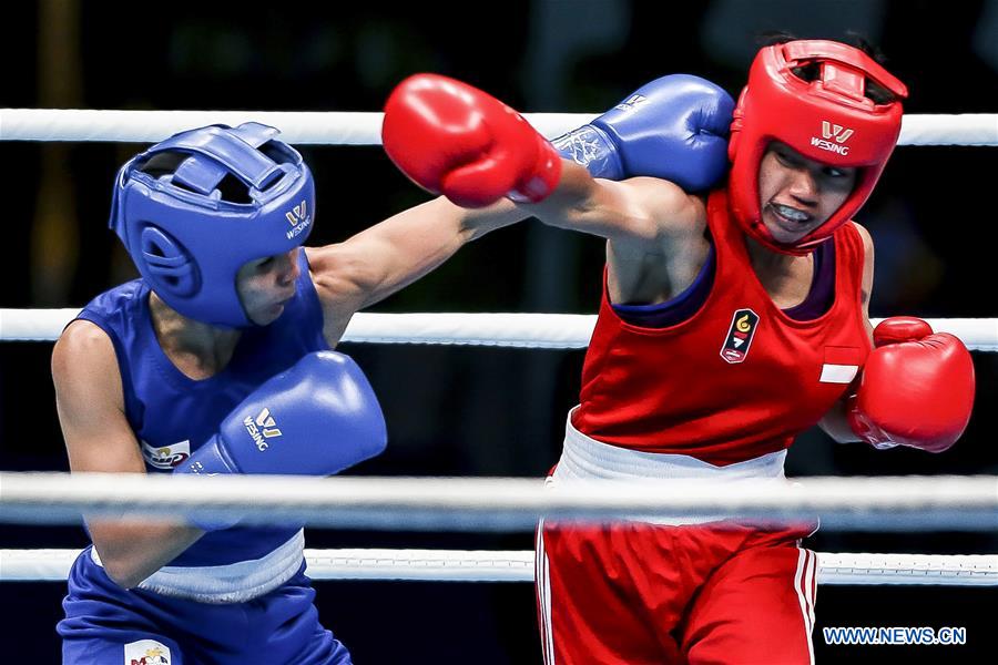 (SP)PHILIPPINES-SEA GAMES-WOMEN'S 48KG BOXING