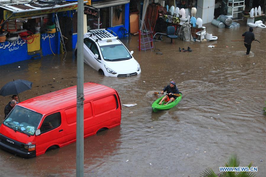 LEBANON-BEIRUT-HEAVY RAIN-FLOOD