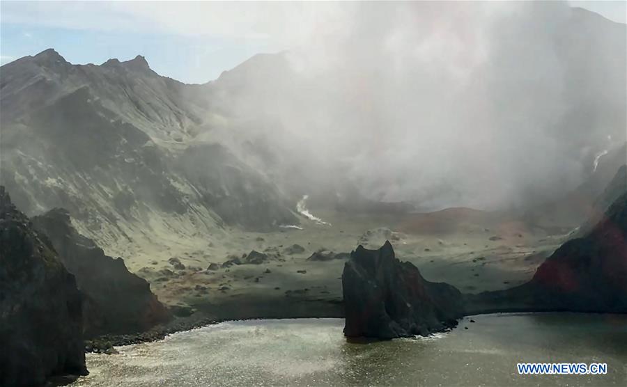 NEW ZEALAND-WHITE ISLAND-VOLCANO ERUPTION