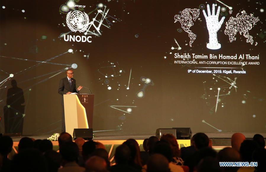 RWANDA-KIGALI-ANTI-CORRUPTION CEREMONY