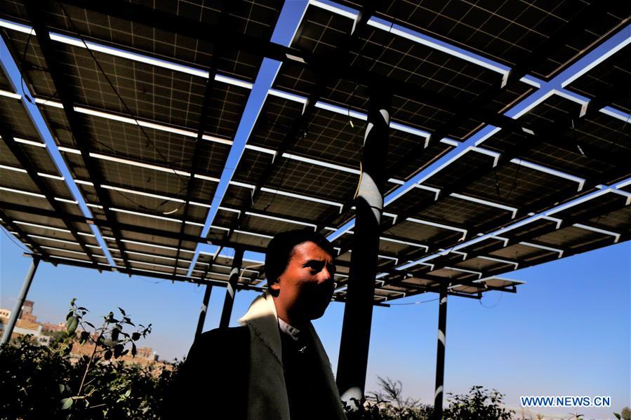 YEMEN-SANAA-SOLAR POWER