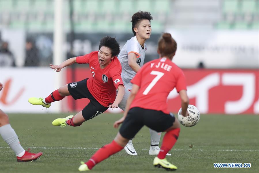 (SP)SOUTH KOREA-SOCCER-EAST ASIAN CUP-WOMEN-CHINA VS SOUTH KOREA