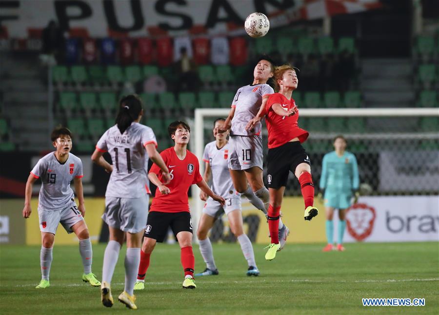 (SP)SOUTH KOREA-SOCCER-EAST ASIAN CUP-WOMEN-CHINA VS SOUTH KOREA