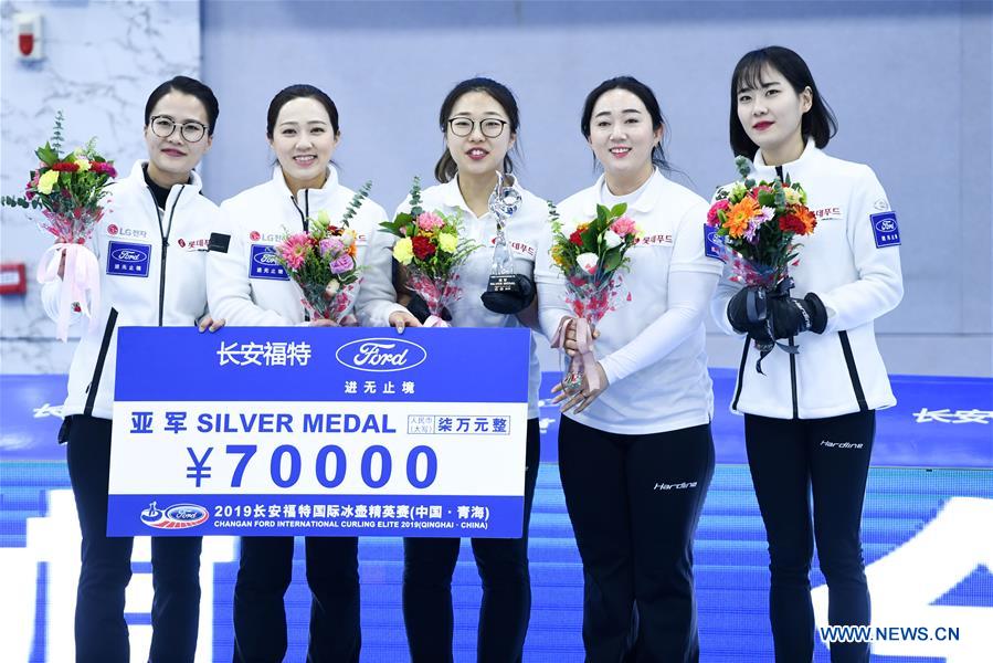 (SP)CHINA-XINING-CURLING-INT'L ELITE 2019-AWARDING CEREMONY (CN)