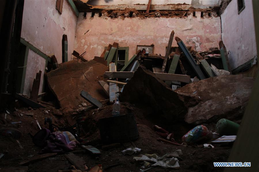 LEBANON-TRIPOLI-BUILDING COLLAPSE-PROTEST