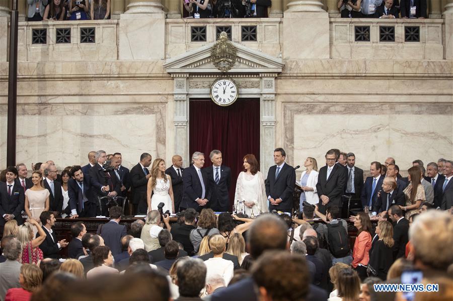 ARGENTINA-BUENOS AIRES-NEW PRESIDENT-ALBERTO FERNANDEZ