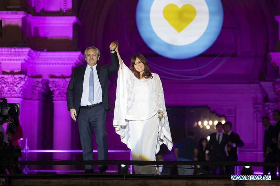 ARGENTINA-BUENOS AIRES-NEW PRESIDENT-ALBERTO FERNANDEZ