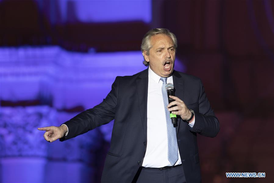 ARGENTINA-BUENOS AIRES-NEW PRESIDENT-ALBERTO FERNANDEZ