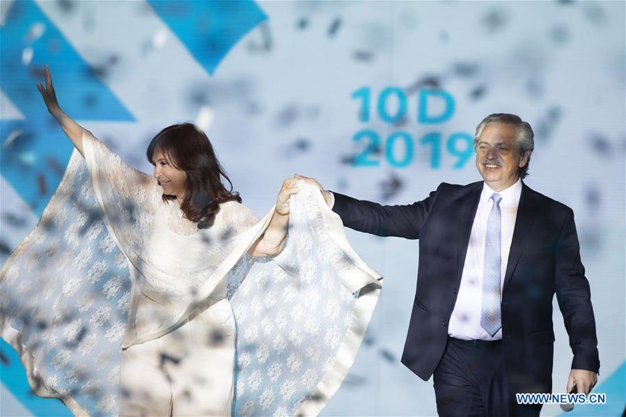 ARGENTINA-BUENOS AIRES-NEW PRESIDENT-ALBERTO FERNANDEZ