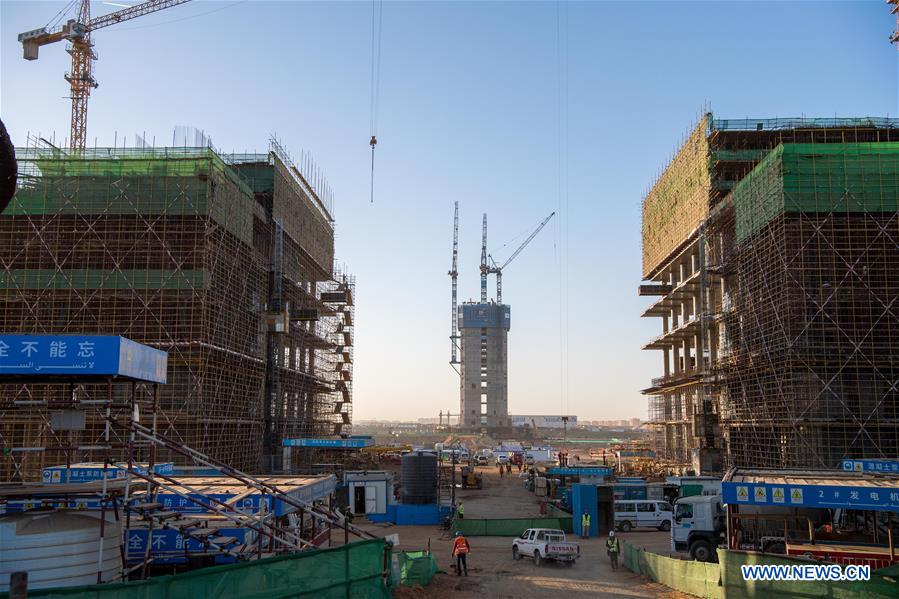 EGYPT-NEW ADMINISTRATIVE CAPITAL-CONSTRUCTION-PROGRESS