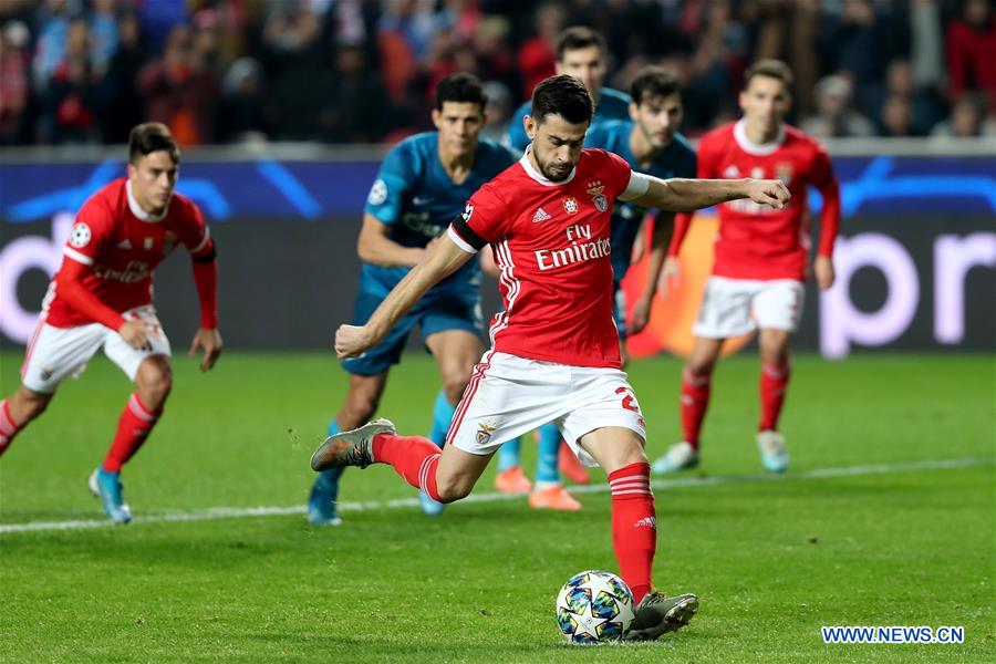 (SP)PORTUGAL-LISBON-FOOTBALL-UEFA CHAMPIONS LEAGUE-BENFICA VS ZENIT