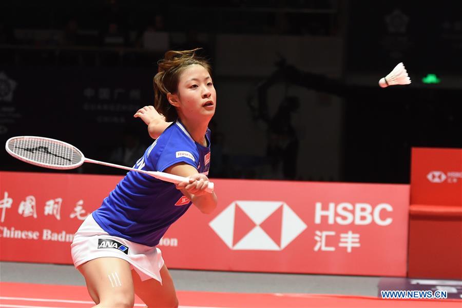 (SP)CHINA-GUANGZHOU-BADMINTON-BWF WORLD TOUR FINALS-DAY 1 (CN)