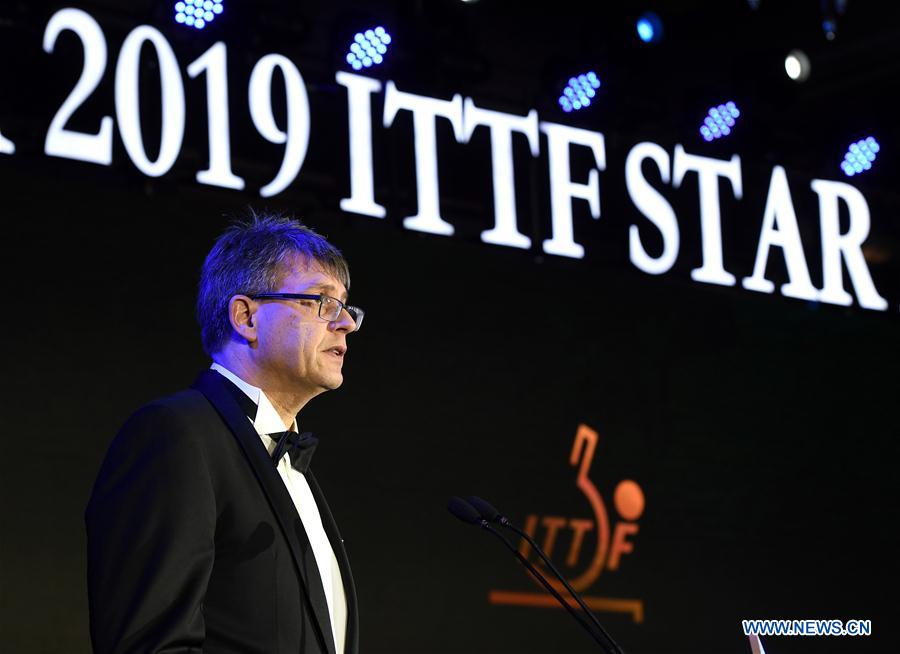 (SP)CHINA-ZHENGZHOU-ITTF-STAR AWARDS CEREMONY (CN)