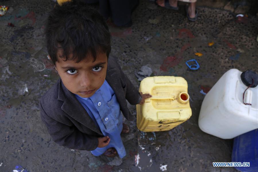 YEMEN-SANAA-CONFLICT-WATER