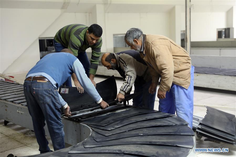 LIBYA-TRIPOLI-MITIGA AIRPORT-PM-INSPECTION