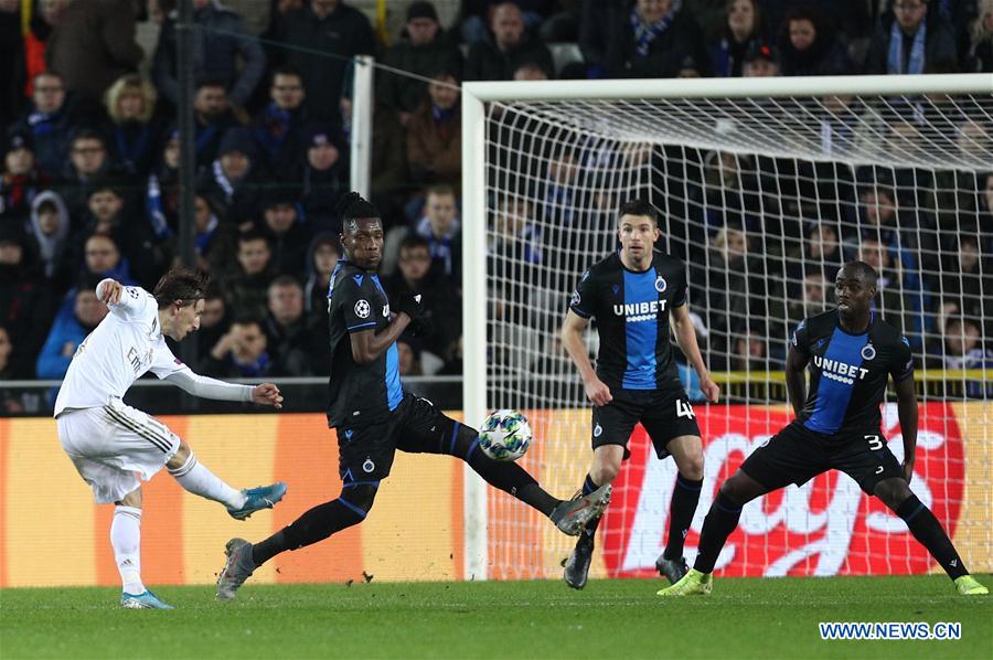 (SP)BELGIUM-BRUGGE-SOCCER-UEFA CHAMPIONS LEAGUE-GROUP A-BRUGGE VS REAL MADRID