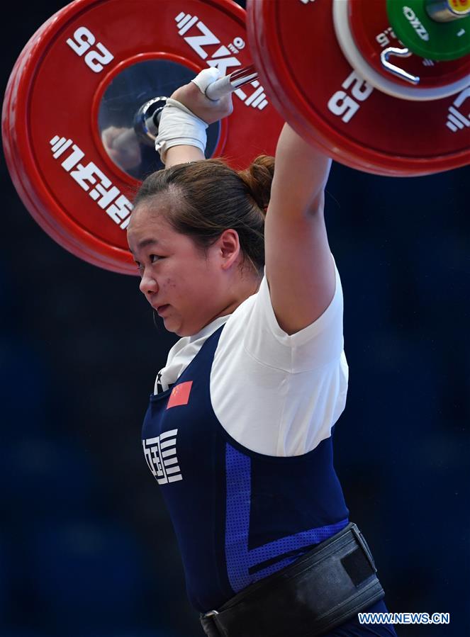 (SP)CHINA-TIANJIN-WEIGHTLIFTING-IWF WORLD CUP (CN)