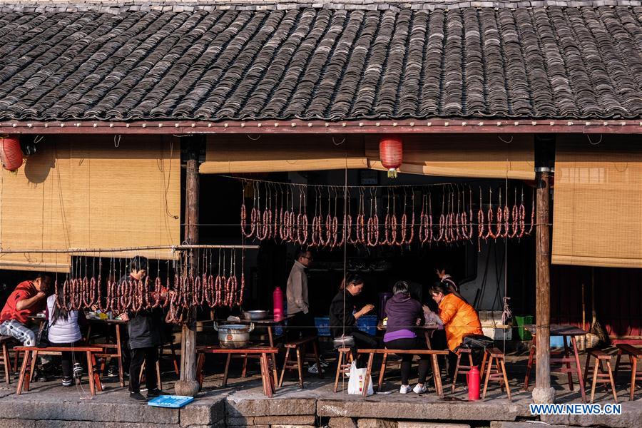 CHINA-ZHEJIANG-SHAOXING-ANCHANG ANCIENT TOWN (CN)