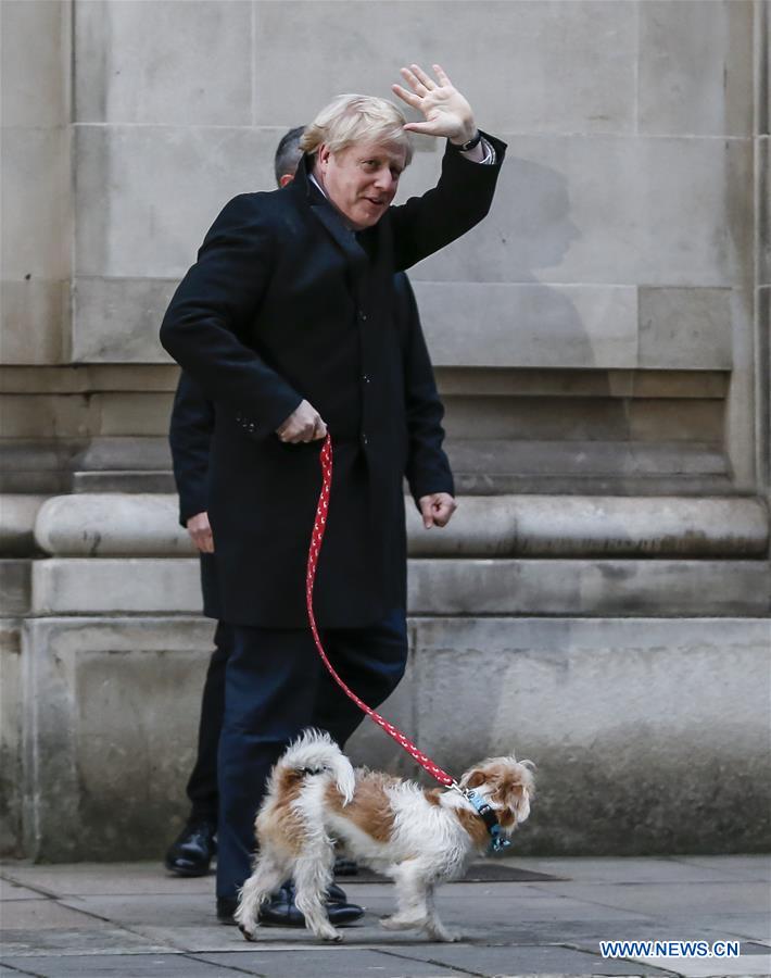 BRITAIN-LONDON-GENERAL ELECTION-BORIS JOHNSON