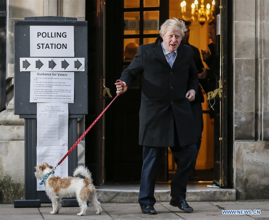 BRITAIN-LONDON-GENERAL ELECTION-BORIS JOHNSON