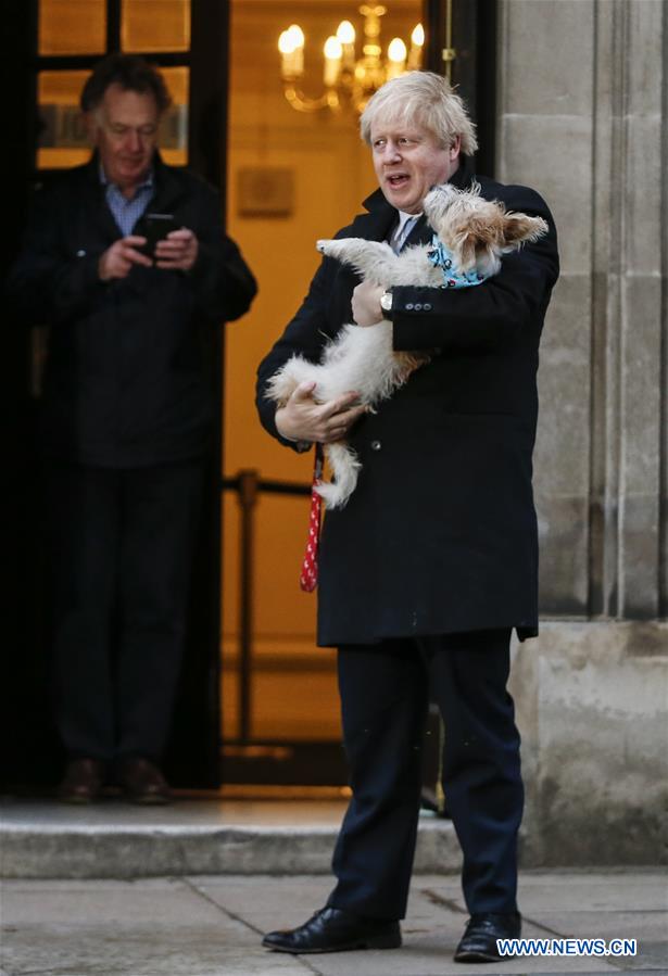 BRITAIN-LONDON-GENERAL ELECTION-BORIS JOHNSON